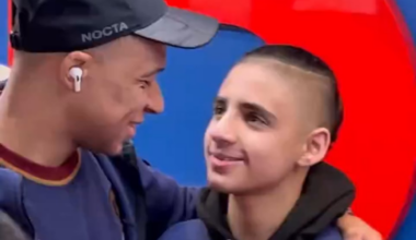Real Madrid summer transfer target Kylian Mbappe when asked to join Arsenal.