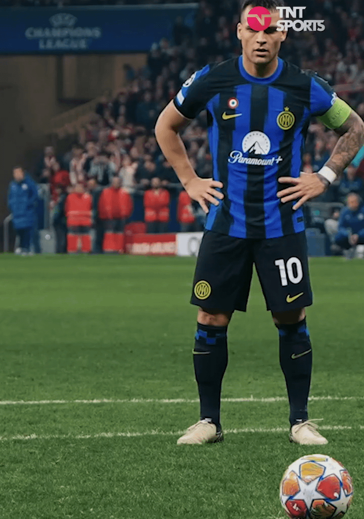 New camera angle shows the ball moving when Lautaro took the penalty shot