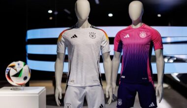 DFB-Trikots für Heim-EM: Klassisch weiß und knallig pink