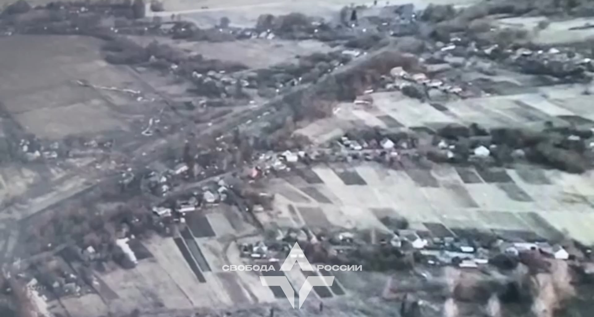 The Freedom of Russia Legion posted a video showing part of the destruction of a Russian military company near Tetkino this morning.