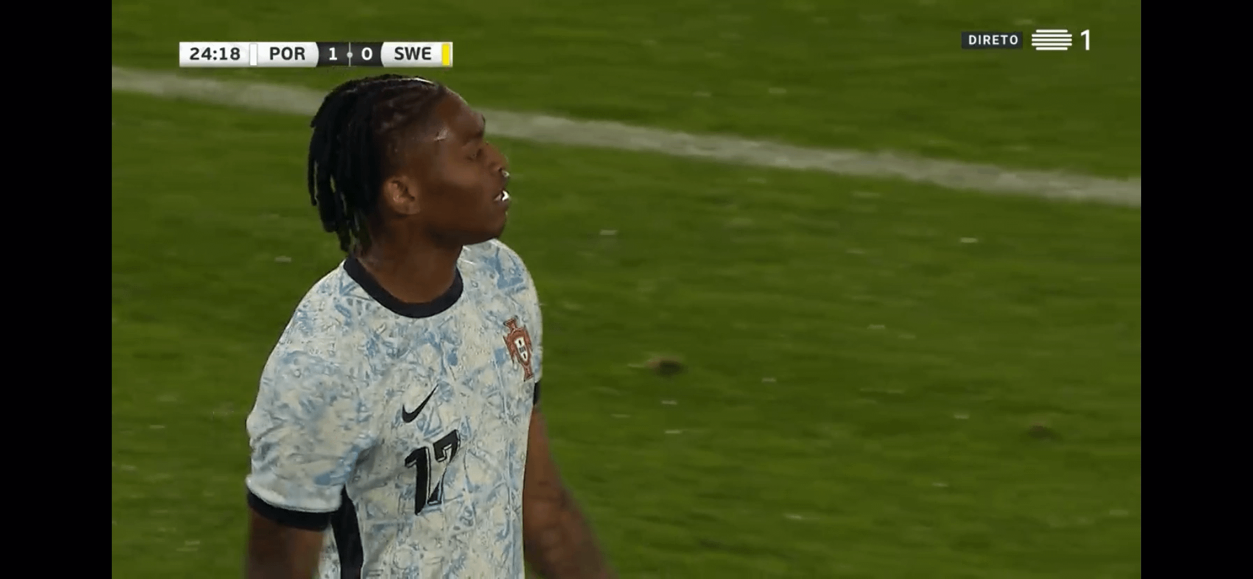 Portugal [1] - 0 Suécia - Rafael Leão
