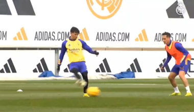 Arda Güler in today´s training