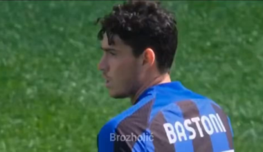 [@Brozholic] Alessandro Bastoni crossing like a winger ⚫️🔵