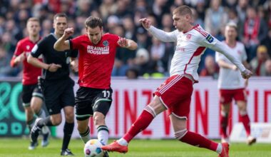 [2. Bundesliga] Verfolgerduell in Hannover: Düsseldorf gibt Zwei-Tore-Führung aus der Hand