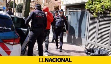 El mosso detenido por blanqueo y protegido por el 1-O, presente en manifestaciones de Vox