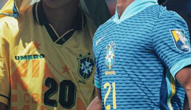 [Squawka] Endrick (17Y, 246D) is the youngest player to score for Brazil since Ronaldo in 1994. He's also the youngest EVER player to score for club or country at Wembley stadium.