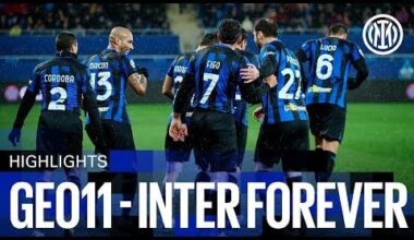 [Official] AN ASTONISHING FIGO BRACE ✨🖤💙 | GEO11 0-2 INTER FOREVER | EXTENDED HIGHLIGHTS