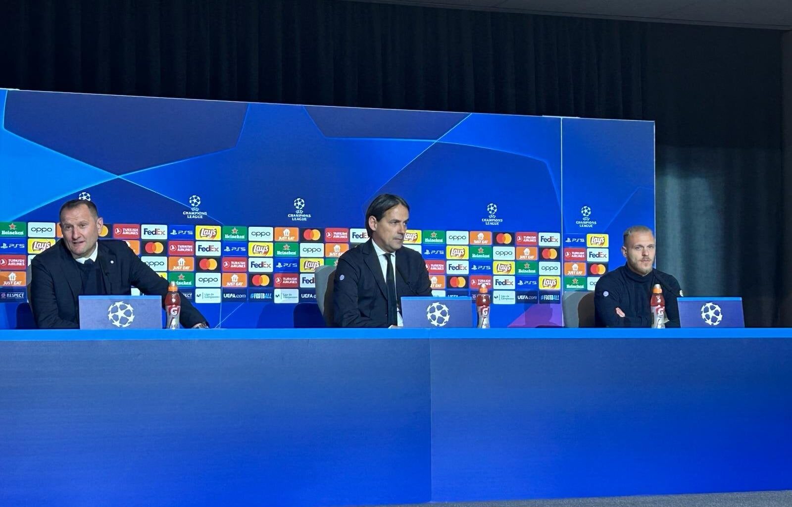 [Mari] Federico Dimarco and Simone Inzaghi pre-match press conference ahead of Atletico Madrid vs. Inter: “We know Atletico Madrid’s history in the Champions League. We know their strength. But we too will go on the pitch to play our game.  Hot environment? We are prepared.”
