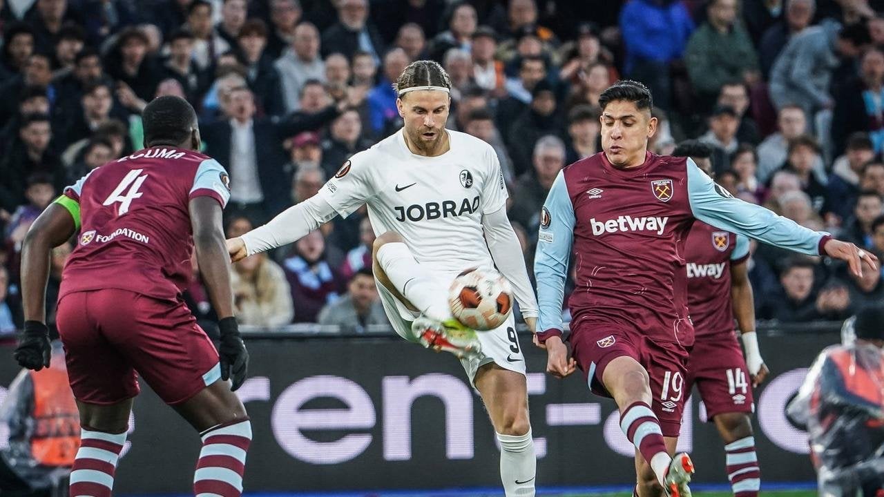 Europa League: Viertelfinal-Traum geplatzt - SC Freiburg scheitert klar an West Ham United