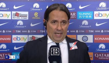 [Mari] Simone Inzaghi and Federico Dimarco following Inter-Napoli: “There was a bad moment this week, we knew it would be difficult between Bologna, Atletico, and Napoli. But tonight I congratulated the boys, we were challenging the Italian champions with a lot of quality.”