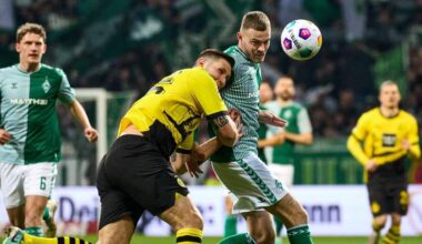 Mühsamer Auswärtssieg: Dortmund beißt sich in Bremen in Unterzahl durch