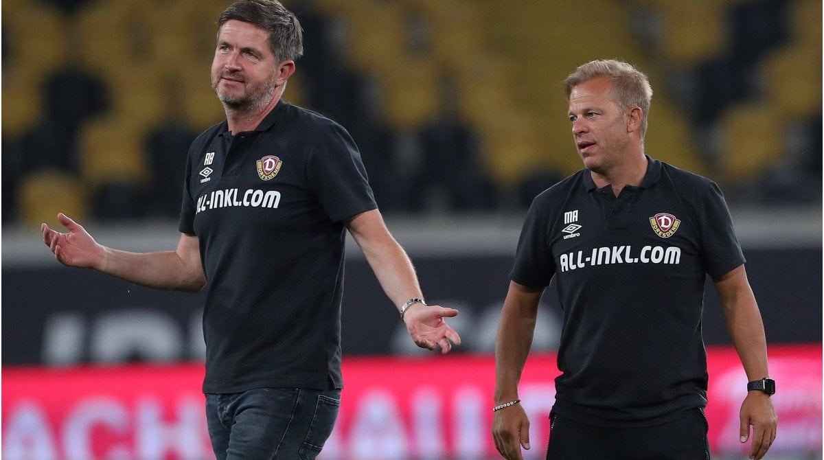[3.Liga] Krisensitzung bei Dynamo Dresden: Anfang und Becker stehen unter Druck
