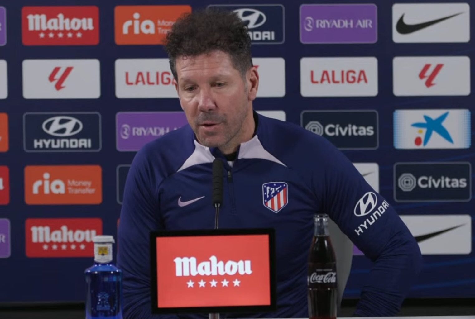 [Mari] Simeone: “Griezmann will not be available for tomorrow; we don't know if he will make it for the match against Inter, otherwise he will return for Barcelona.”