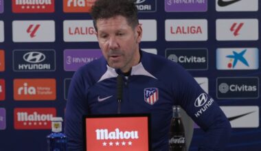 [Mari] Simeone: “Griezmann will not be available for tomorrow; we don't know if he will make it for the match against Inter, otherwise he will return for Barcelona.”