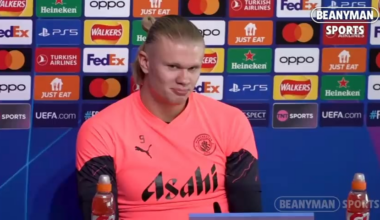 Erling Haaland on Real Madrid rumors: "I'm really happy here especially with all the people in the club. I mean if I say now, there is going to be a massive headline, tomorrow you never know what future brings but again I am happy and you can write this but you also have to write everything before."