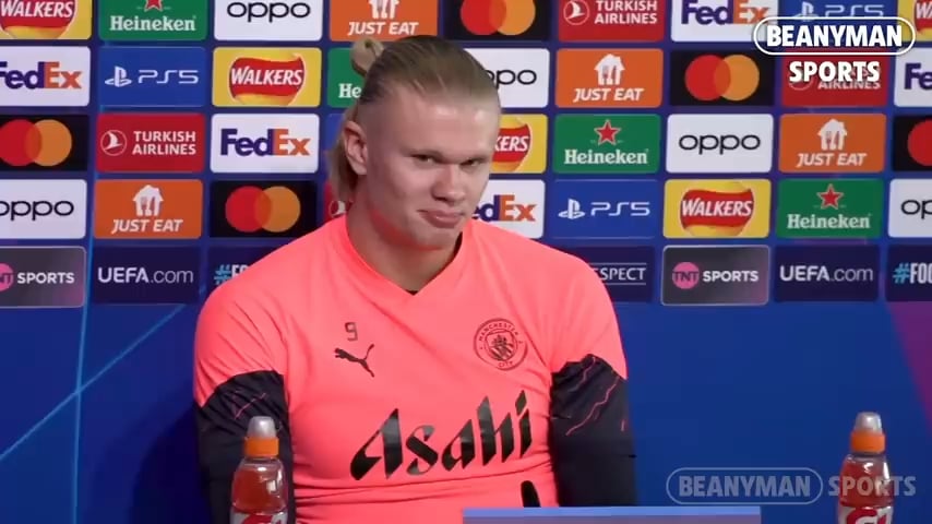 Erling Haaland on Real Madrid rumors: "I'm really happy here especially with all the people in the club. I mean if I say now, there is going to be a massive headline, tomorrow you never know what future brings but again I am happy and you can write this but you also have to write everything before."