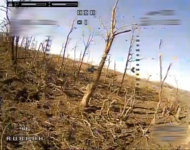 No place to hide: Azov FPV drones chase russians near Terny