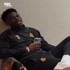 Tchouaméni on the viral video with Jude Bellingham: “We weren’t talking about Kylian Mbappé & Haaland. We were talking about Dier and Upamecano. Jude was talking about Dier and I was talking about Dayot. It will sell less but it's the truth.”