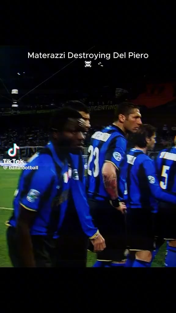 [Highlights] Marco Materazzi vs. Juventus 🖤💙