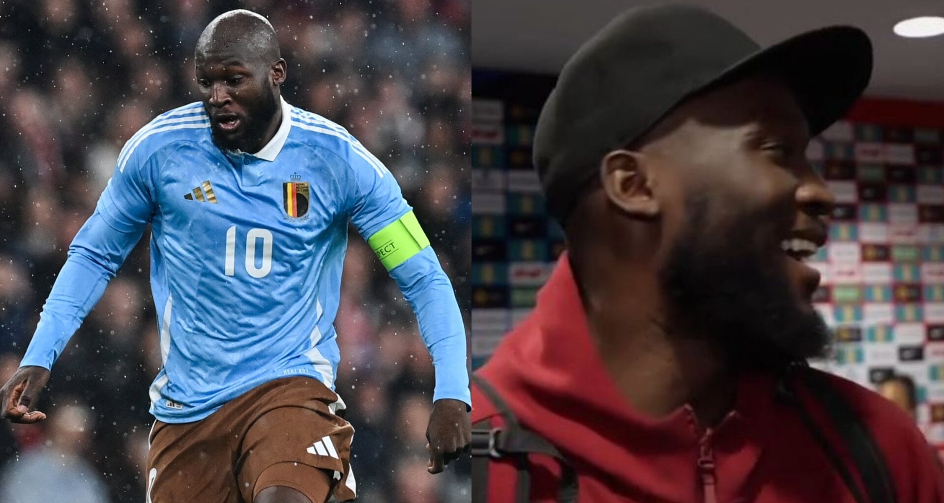 Romelu Lukaku sends strong message to Chelsea in awkward interview after starring in Belgium's friendly draw with England