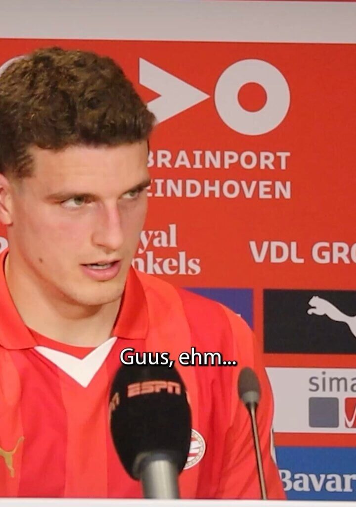 [Voetbal Primeur]Guus Til goes through the dust and apologises to Quinten Timber: 'Shameful what I did'
