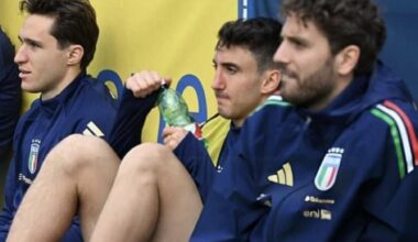 The Bianconeri boys with the Azzurri 🇮🇹⚪️⚫️