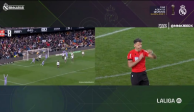 The moment the Ref actually whistled!