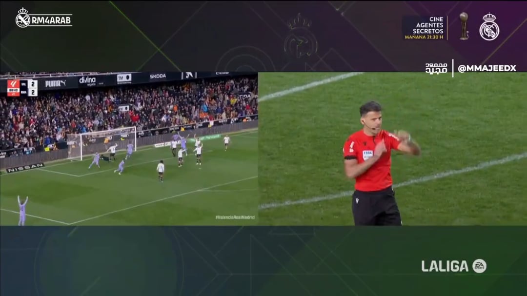 The moment the Ref actually whistled!