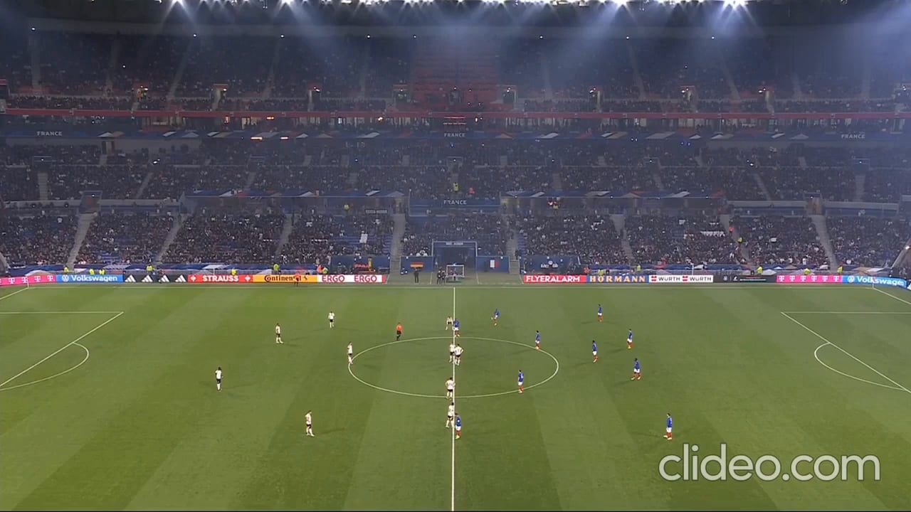 Florian Wirtz's goal vs France is the fastest in German national team history (7.38 seconds)