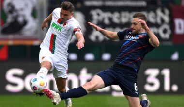 Blick geht nach oben: Augsburg schleppt sich gegen Heidenheim zum Sieg