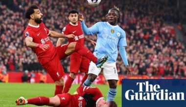‘It’s 100% a foul’: Jürgen Klopp baffled after Liverpool fail to win late penalty