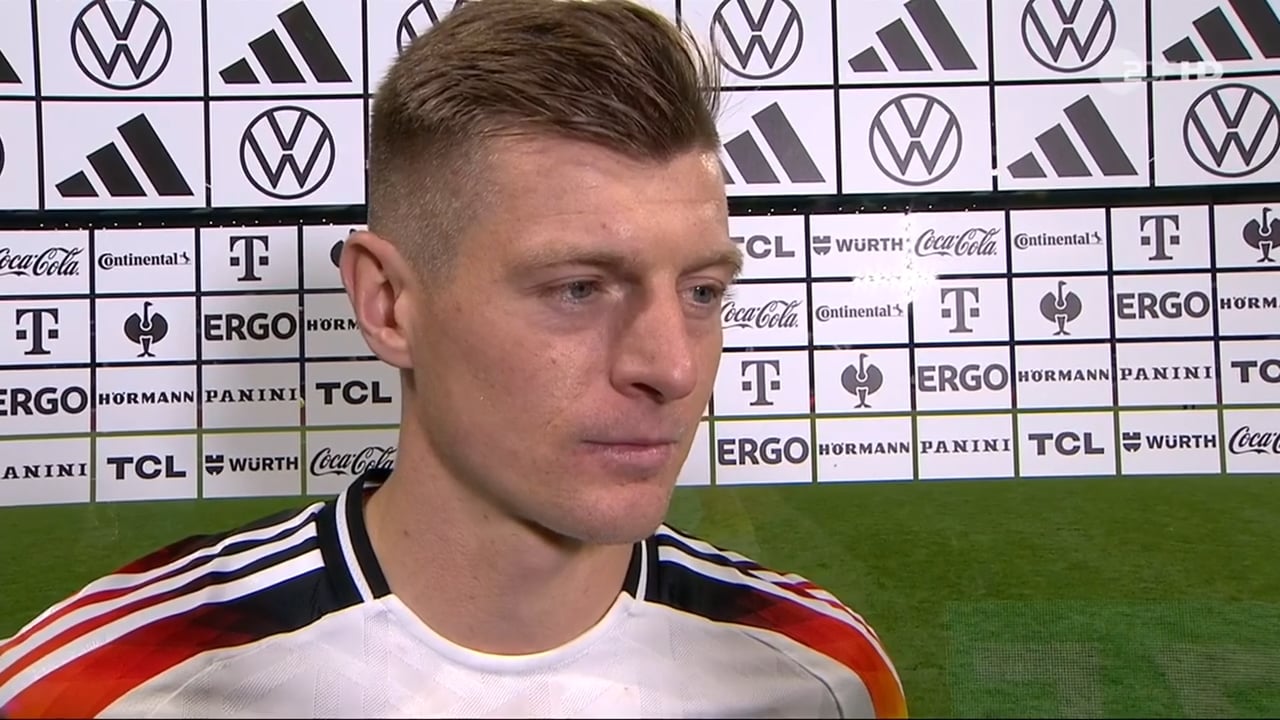 Toni Kroos on whether Florian Wirtz's goal in 7 seconds against France was planned: "Well, the set piece coaches had enough time. Around 4 months to think it all up. So yes, you could say it was actually planned.”