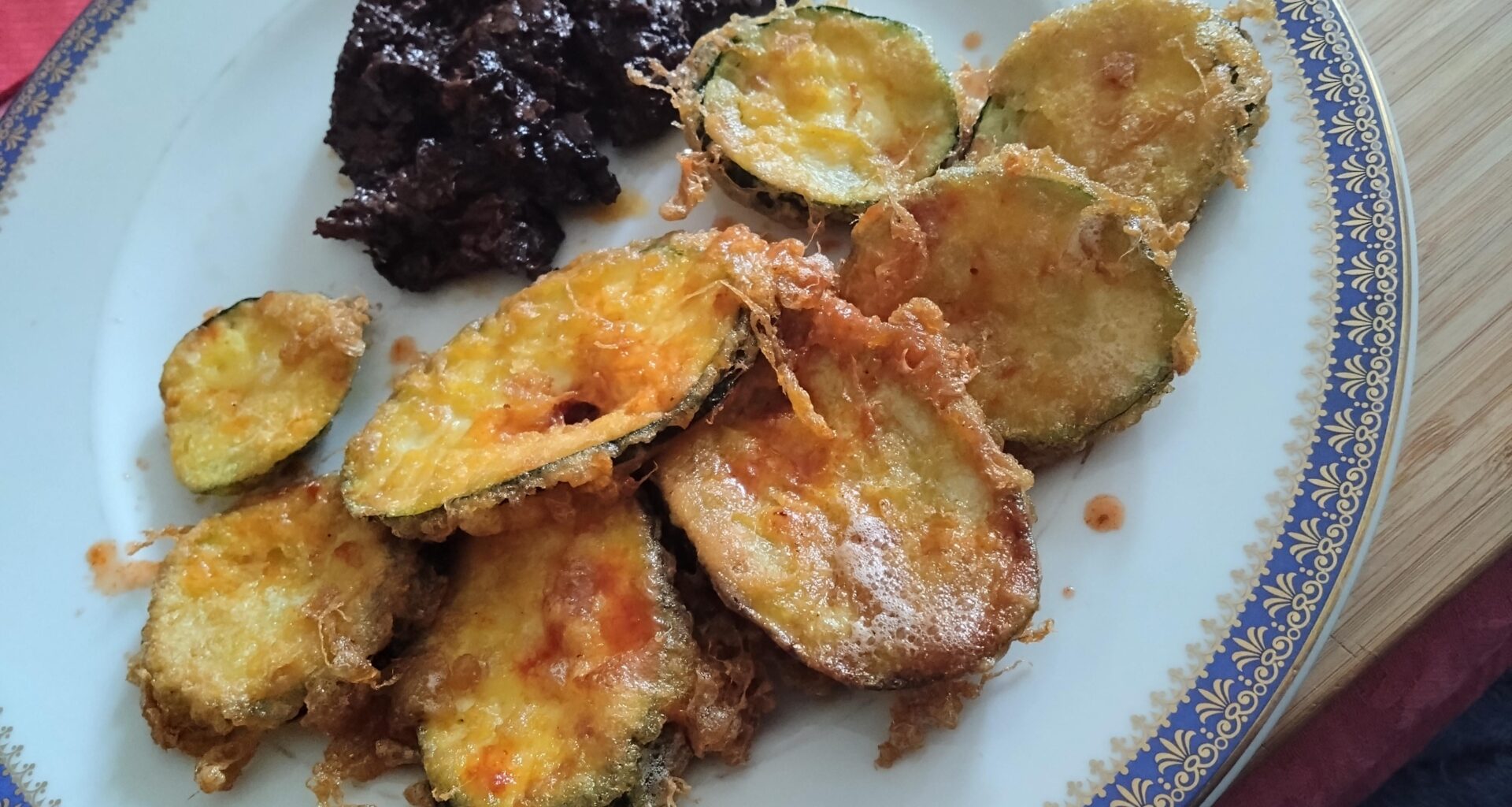 Courgette with Morcilla matachana