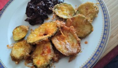 Courgette with Morcilla matachana