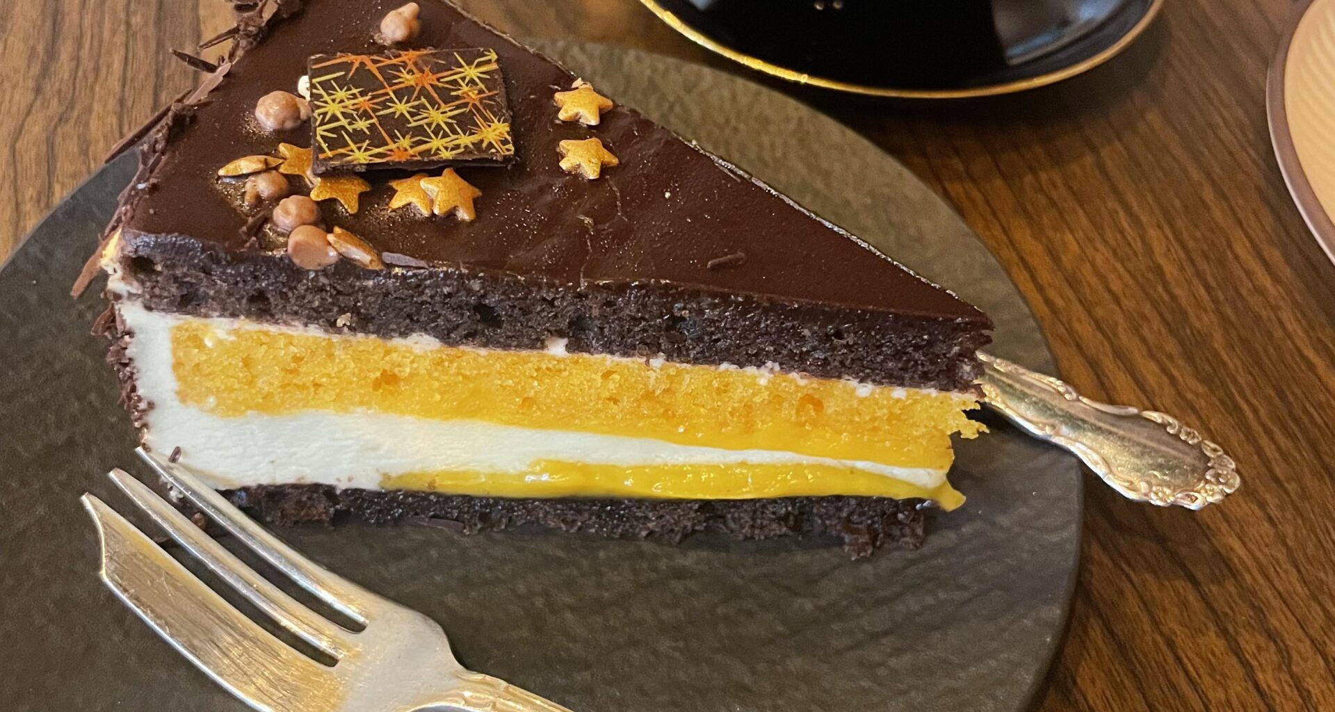 Orange and Chocolate cake in Helsinki