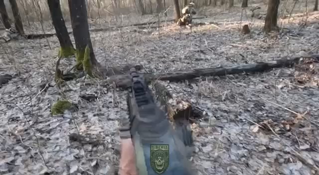 Troops of the Siberian Battalion engaging Russian troops in the Russian Federation.