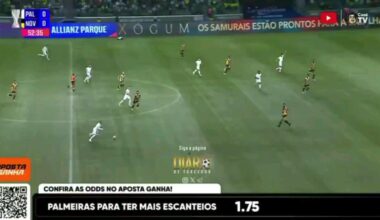 ENDRICK Scores for Palmeiras in the Paulistão semifinal