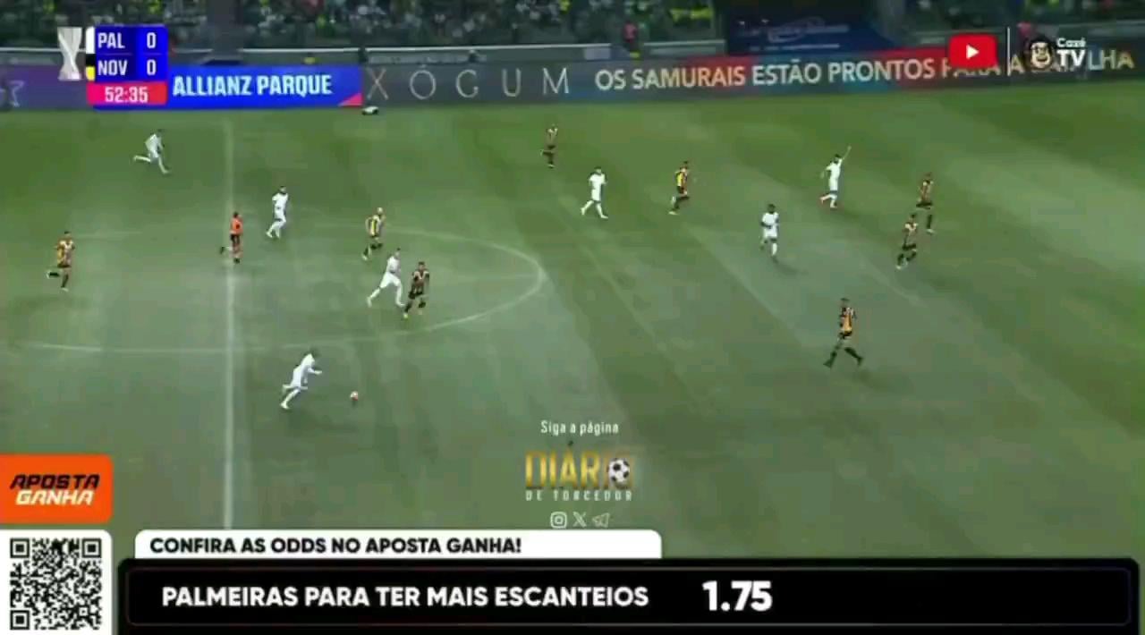 ENDRICK Scores for Palmeiras in the Paulistão semifinal