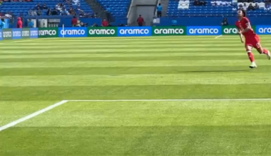 Tajon Buchanan attempted rainbow flick against Trinidad & Tobago today.