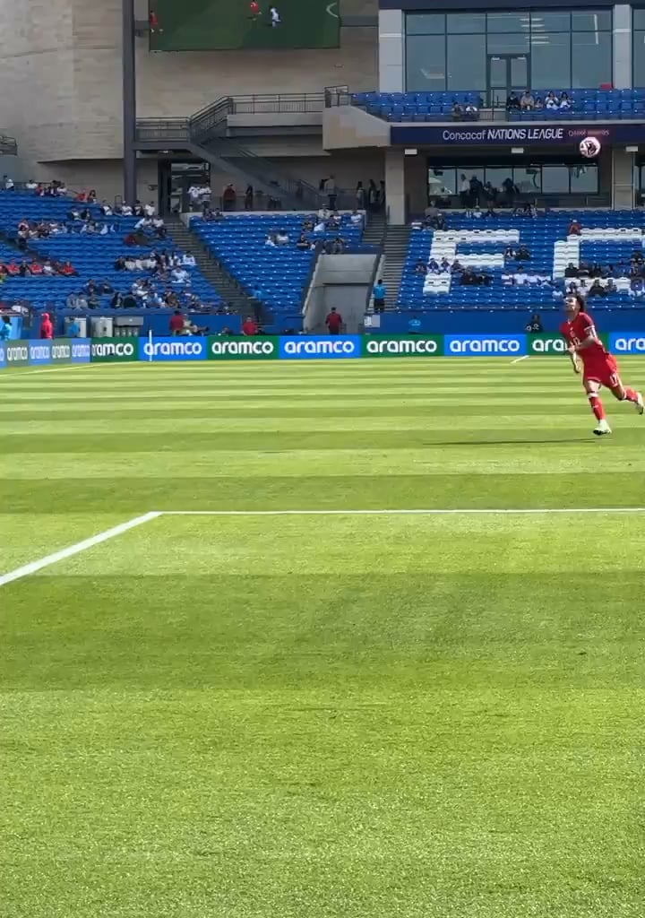 Tajon Buchanan attempted rainbow flick against Trinidad & Tobago today.