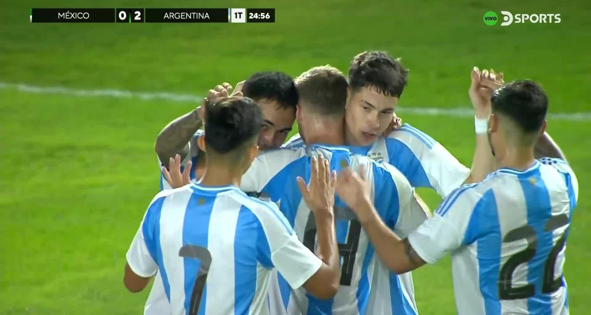 Soulé Goal For Argentina