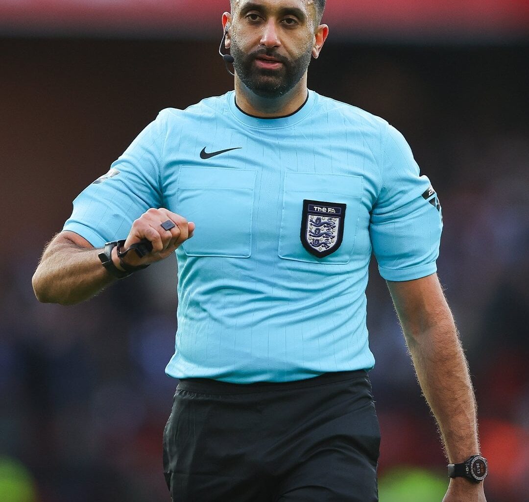 [TNT SPORTS] Sunny Singh Gill is set to become the first British South Asian to referee a Premier League match this weekend, officiating Crystal Palace v Luton.