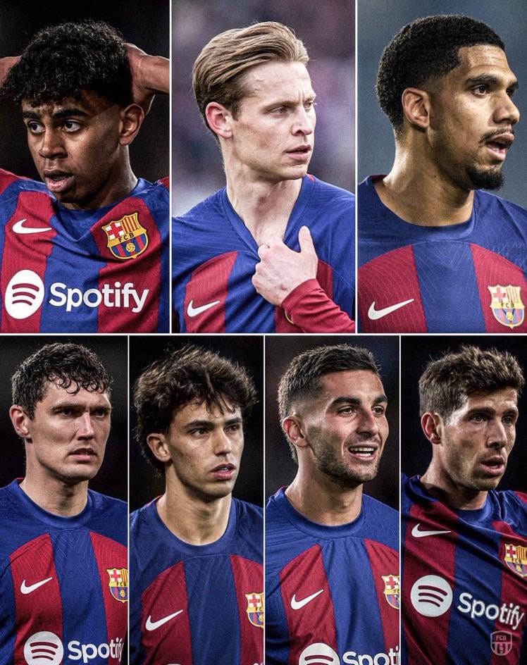 All of these players will miss the next game if they get a yelloa card!