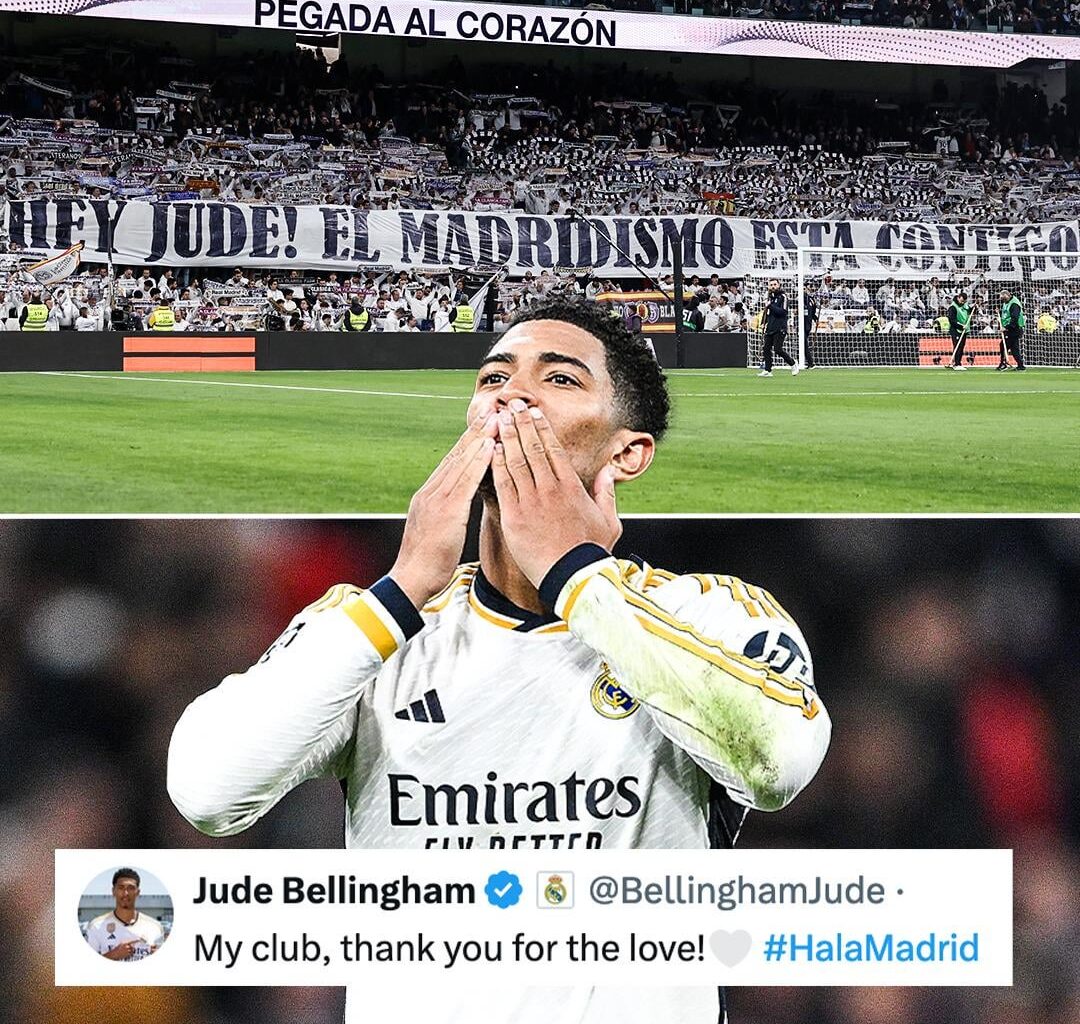 Jude responding to the love he got from home fans