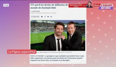 TF1 doublée par M6 pour les Droits TV de la Coupe du monde 2026 ?