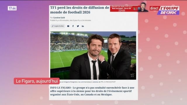 TF1 doublée par M6 pour les Droits TV de la Coupe du monde 2026 ?