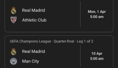difference in our fixtures before the city game