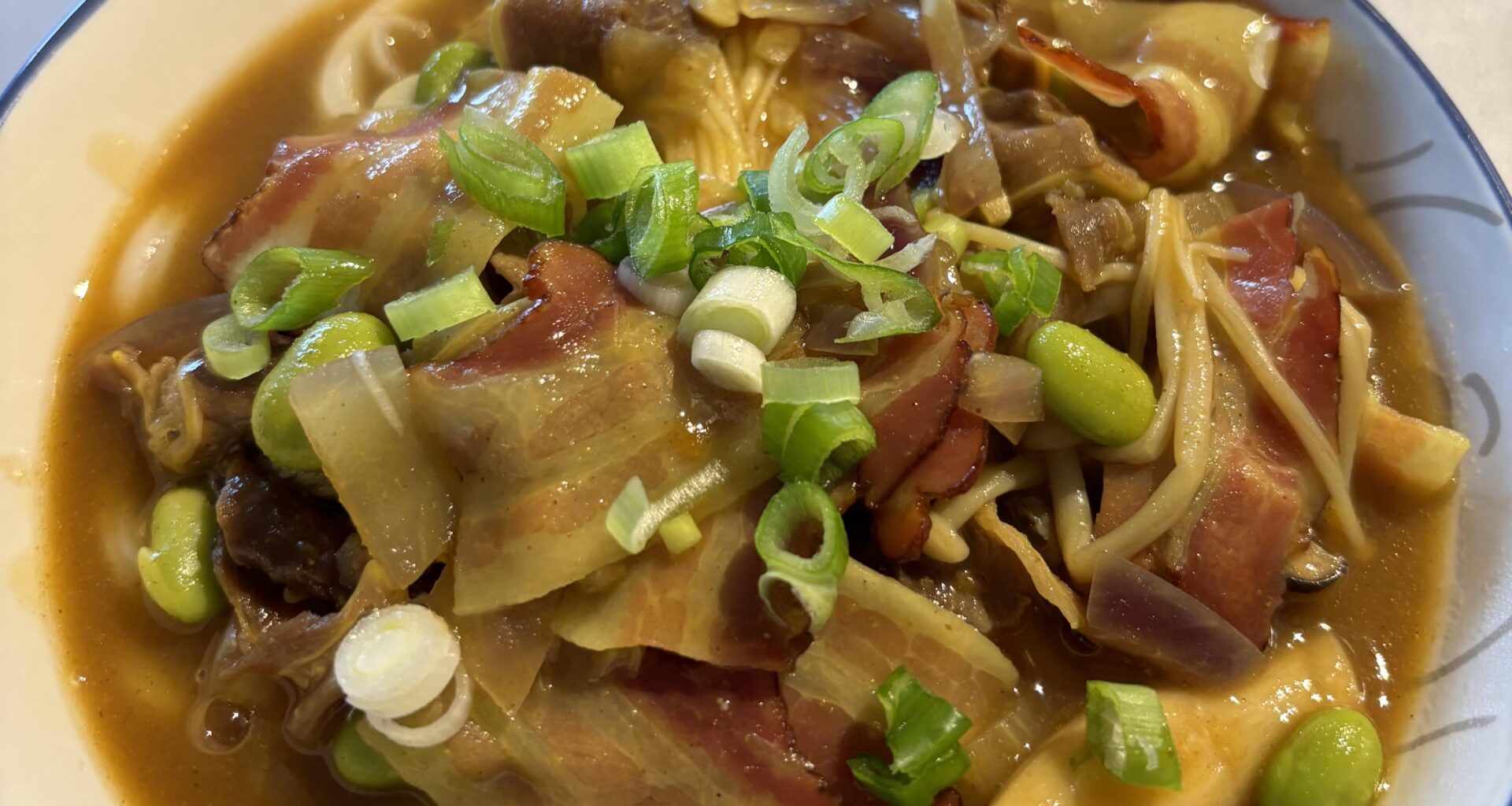 Curry udon maison