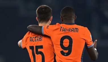 [GdS] Acerbi and Thuram will return to starting vs. Bologna, they don’t have 90 minutes to be in top fitness for Atletico. Pavard could rest, Bisseck ready, Bastoni will be there, with Carlos Augusto as the LWB. The rest of one between Barella and Mkhi will depend on Frattesi. Calha on the bench.