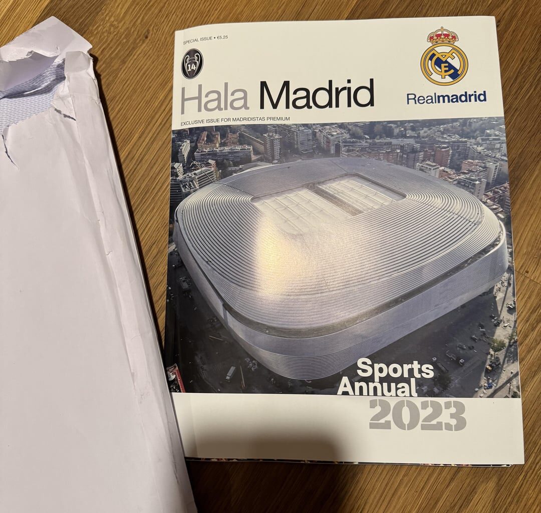 Received opened envelope in mail